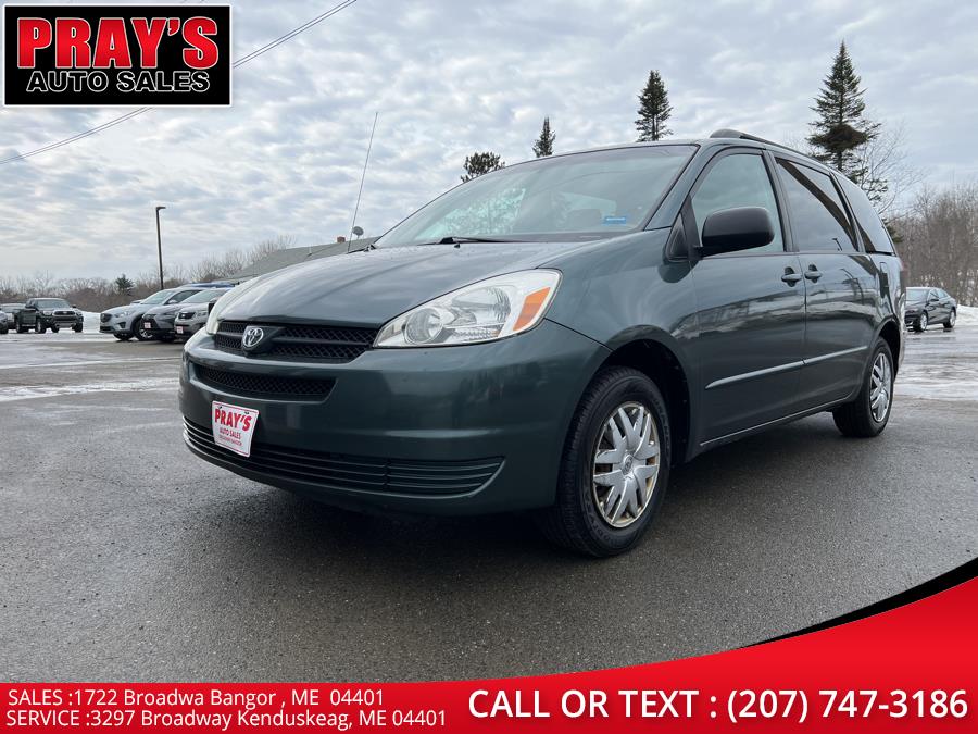 2005 Toyota Sienna 5dr CE FWD 7-Passenger (Natl), available for sale in Bangor , Maine | Pray's Auto Sales . Bangor , Maine