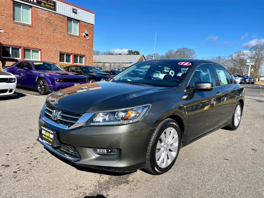 2013 Honda Accord Sdn 4dr I4 CVT EX-L, available for sale in South Windsor, Connecticut | Mike And Tony Auto Sales, Inc. South Windsor, Connecticut