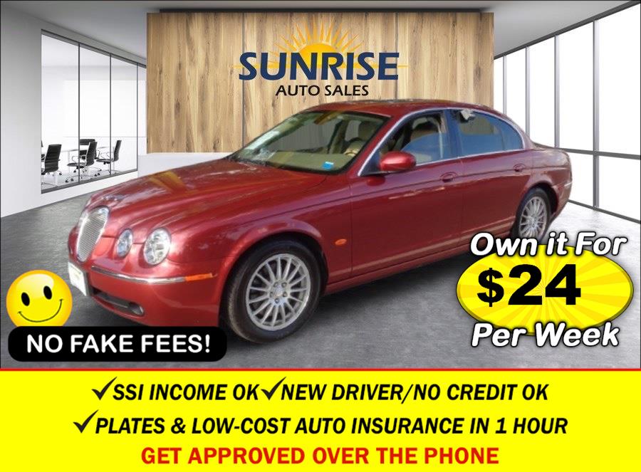 2006 Jaguar S-TYPE 4dr Sdn 3.0. CLEAN CARFAX!!!, available for sale in Elmont, New York | Sunrise of Elmont. Elmont, New York