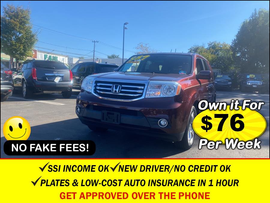 2013 Honda Pilot 4WD 4dr EX, available for sale in Elmont, New York | Sunrise of Elmont. Elmont, New York