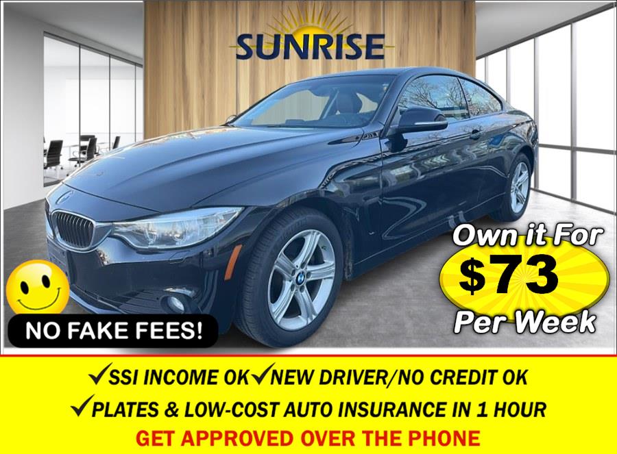 2014 BMW 428XI Coupe LOW MILES!, available for sale in Elmont, New York | Sunrise of Elmont. Elmont, New York