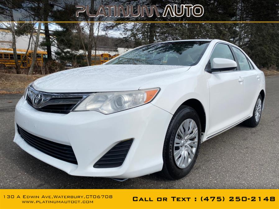 2012 Toyota Camry 4dr Sdn I4 Auto LE (Natl), available for sale in Waterbury, Connecticut | Platinum Auto Care. Waterbury, Connecticut