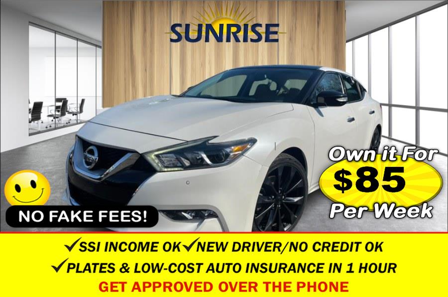 2016 Nissan Maxima 3.5 SR. CLEAN CARFAX!!!LOW MILES!, available for sale in Elmont, New York | Sunrise of Elmont. Elmont, New York