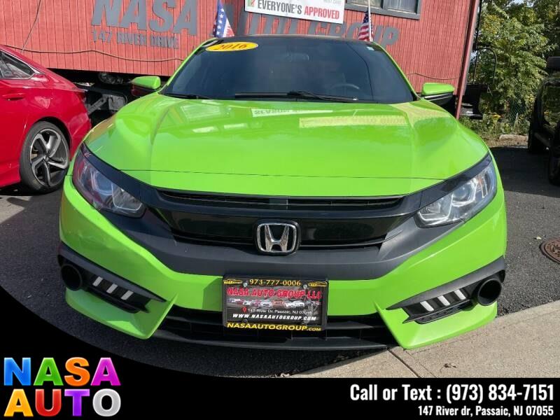2016 Honda Civic Coupe 2dr CVT EX-T, available for sale in Passaic, New Jersey | Nasa Auto. Passaic, New Jersey
