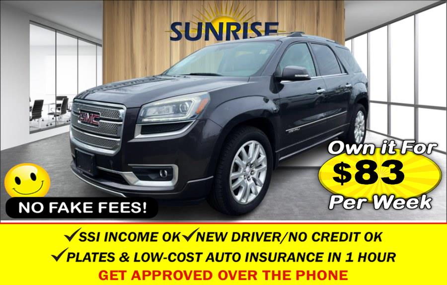 2016 GMC Acadia SLE w/SL. 1 OWNER!!!, available for sale in Rosedale, New York | Sunrise Auto Sales. Rosedale, New York