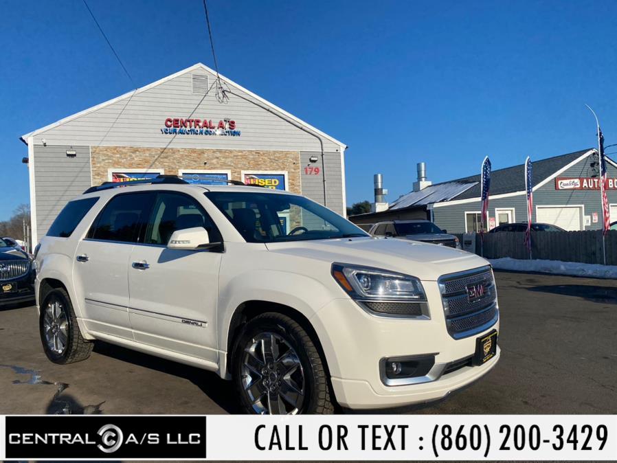2014 GMC Acadia AWD 4dr Denali, available for sale in East Windsor, Connecticut | Central A/S LLC. East Windsor, Connecticut