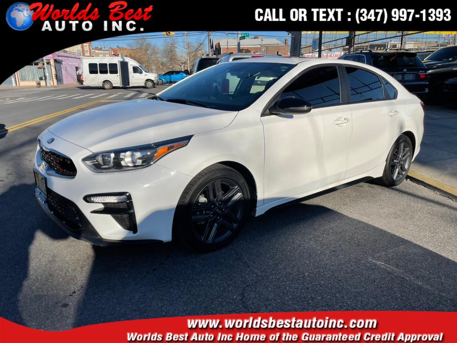 2021 Kia Forte GT-Line IVT, available for sale in Brooklyn, New York | Worlds Best Auto Inc. Brooklyn, New York