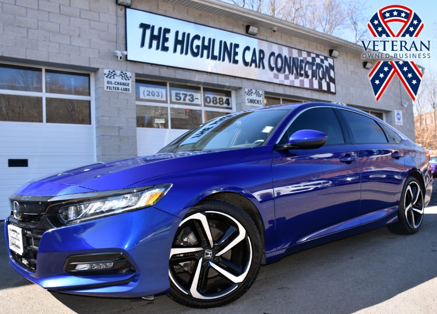 2018 Honda Accord Sedan Sport 1.5T CVT, available for sale in Waterbury, Connecticut | Highline Car Connection. Waterbury, Connecticut