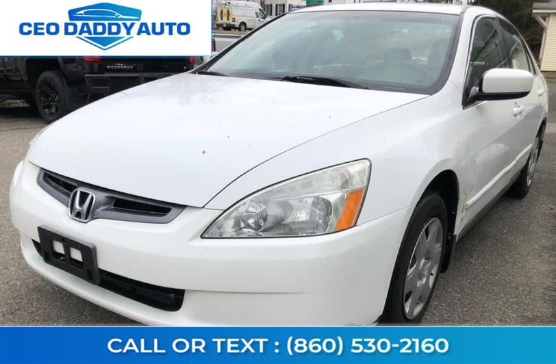 2005 Honda Accord Sdn LX AT, available for sale in Online only, Connecticut | CEO DADDY AUTO. Online only, Connecticut