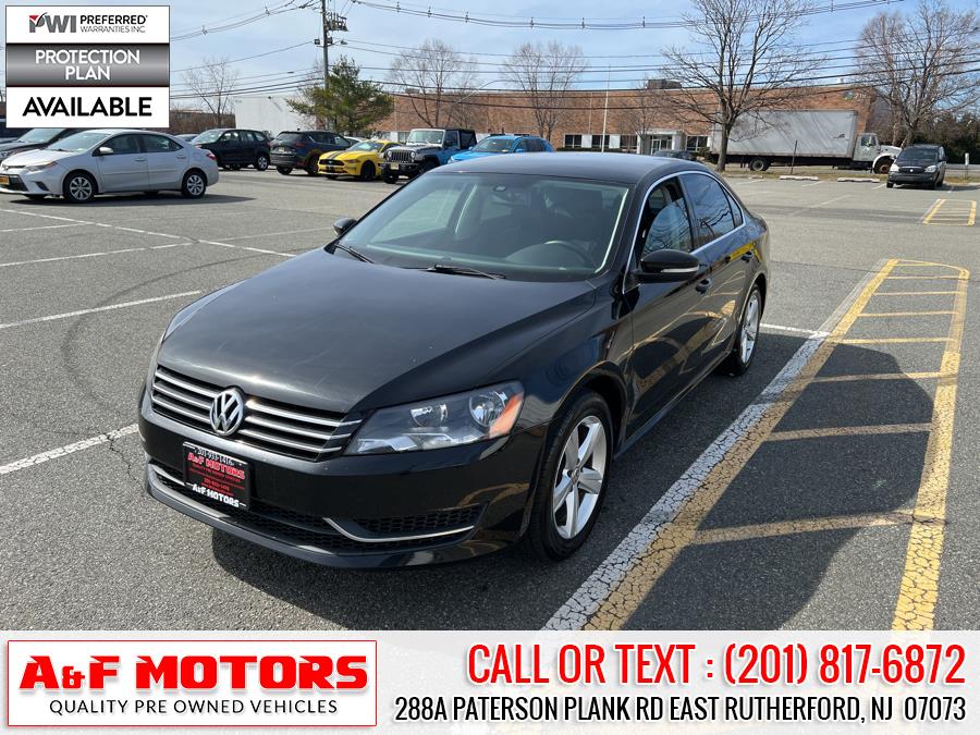 2014 Volkswagen Passat 4dr Sdn 1.8T Auto SE w/Sunroof & Nav, available for sale in East Rutherford, New Jersey | A&F Motors LLC. East Rutherford, New Jersey