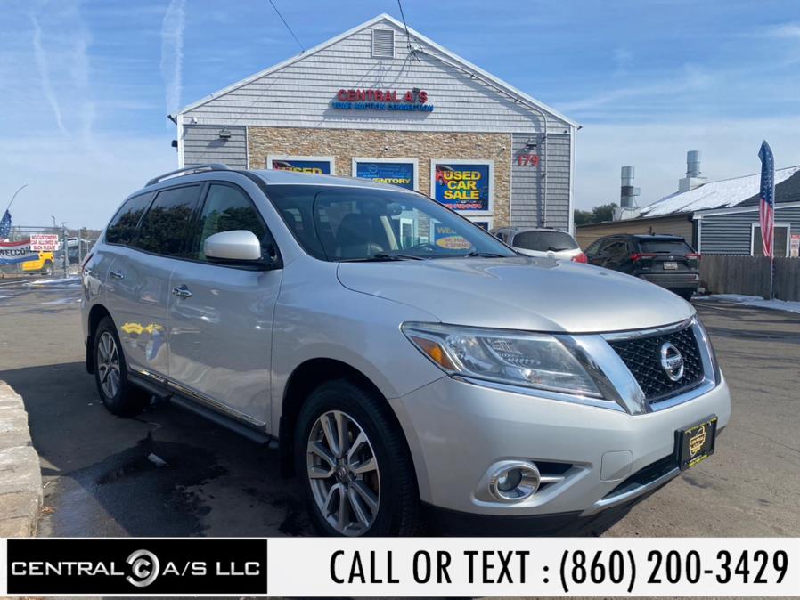 2014 Nissan Pathfinder 4WD 4dr S, available for sale in East Windsor, Connecticut | Central A/S LLC. East Windsor, Connecticut
