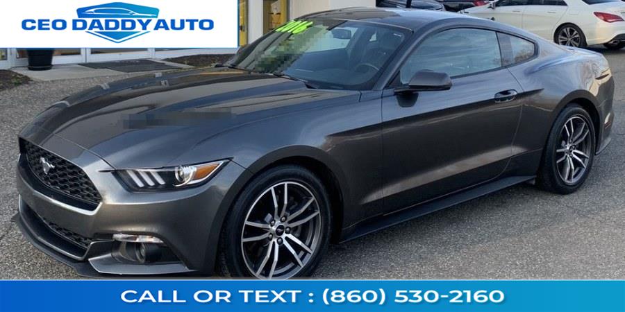 2016 Ford Mustang 2dr Fastback EcoBoost Premium, available for sale in Online only, Connecticut | CEO DADDY AUTO. Online only, Connecticut