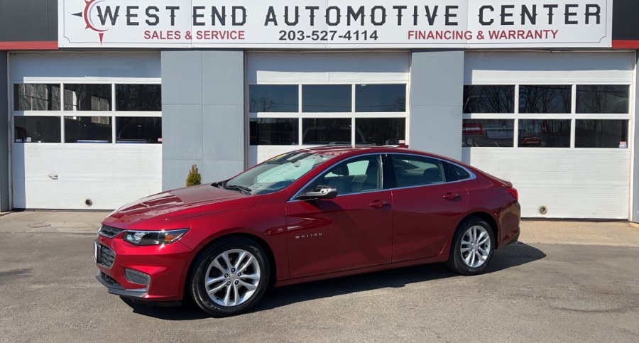 2017 Chevrolet Malibu 4dr Sdn LT w/1LT, available for sale in Waterbury, Connecticut | West End Automotive Center. Waterbury, Connecticut