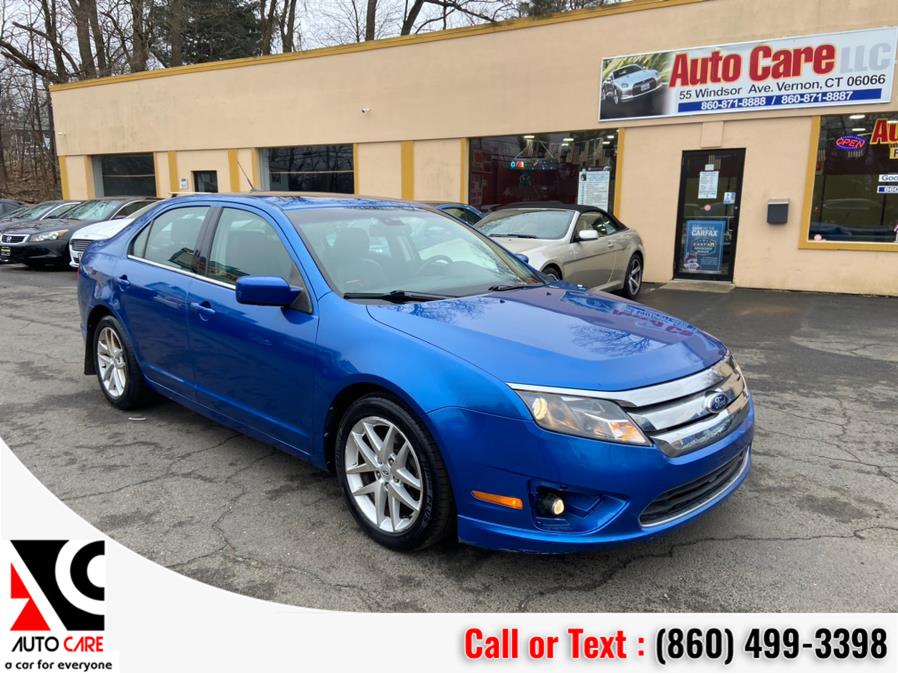 2012 Ford Fusion 4dr Sdn SEL FWD, available for sale in Vernon, Connecticut | Auto Care Motors. Vernon, Connecticut
