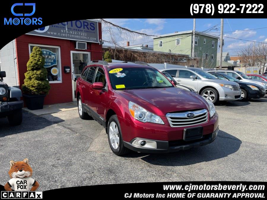 2012 Subaru Outback 4dr Wgn H4 Auto 2.5i Premium, available for sale in Beverly, Massachusetts | CJ Motors Inc. Beverly, Massachusetts