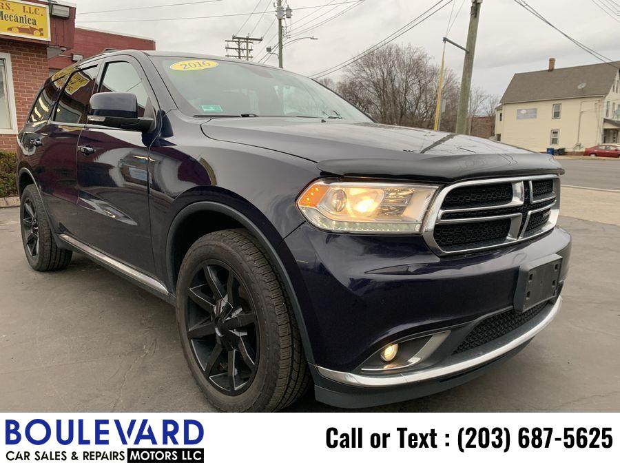 2016 Dodge Durango Limited Sport Utility 4D, available for sale in New Haven, Connecticut | Boulevard Motors LLC. New Haven, Connecticut