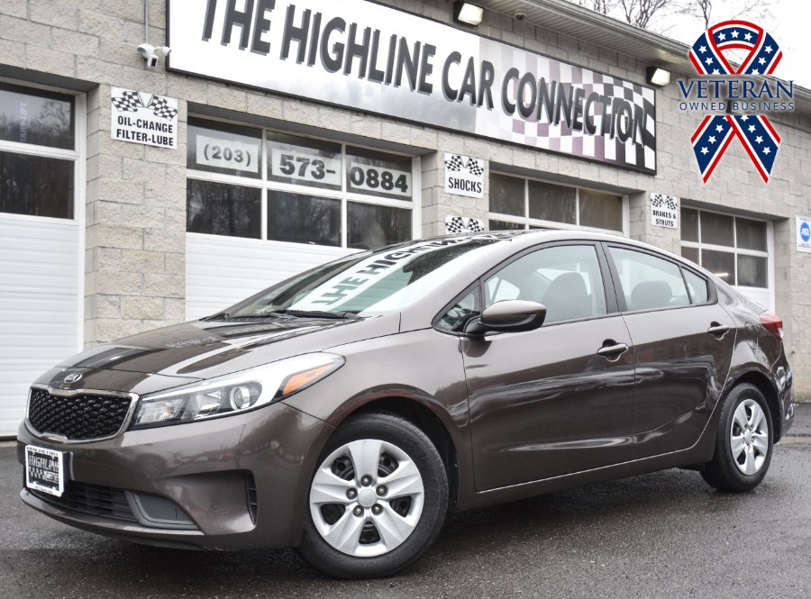 2017 Kia Forte LX Auto, available for sale in Waterbury, Connecticut | Highline Car Connection. Waterbury, Connecticut