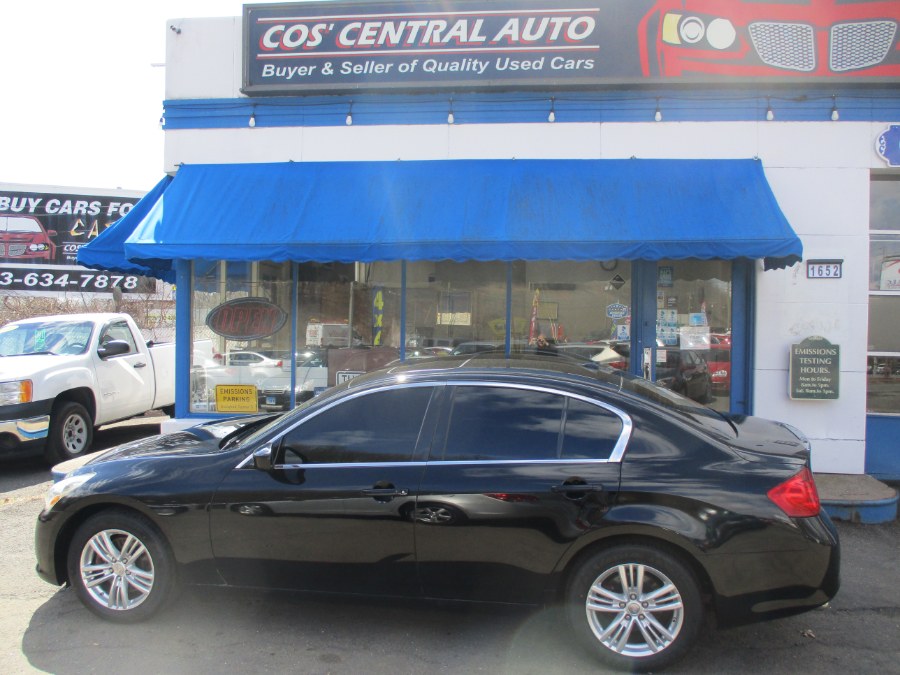 2012 Infiniti G37 Sedan 4dr x AWD, available for sale in Meriden, Connecticut | Cos Central Auto. Meriden, Connecticut
