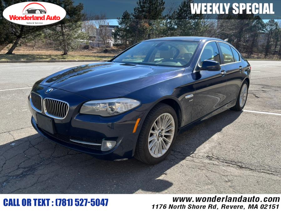 2012 BMW 5 Series 4dr Sdn 535i xDrive AWD, available for sale in Revere, Massachusetts | Wonderland Auto. Revere, Massachusetts