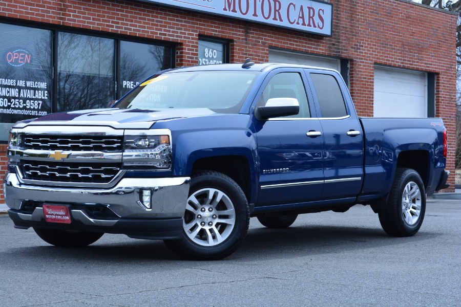 2017 Chevrolet Silverado 1500 4WD Double Cab 143.5" LTZ w/2LZ, available for sale in ENFIELD, Connecticut | Longmeadow Motor Cars. ENFIELD, Connecticut