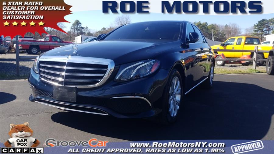 2017 Mercedes-Benz E-Class E 300 Luxury 4MATIC Sedan, available for sale in Shirley, New York | Roe Motors Ltd. Shirley, New York