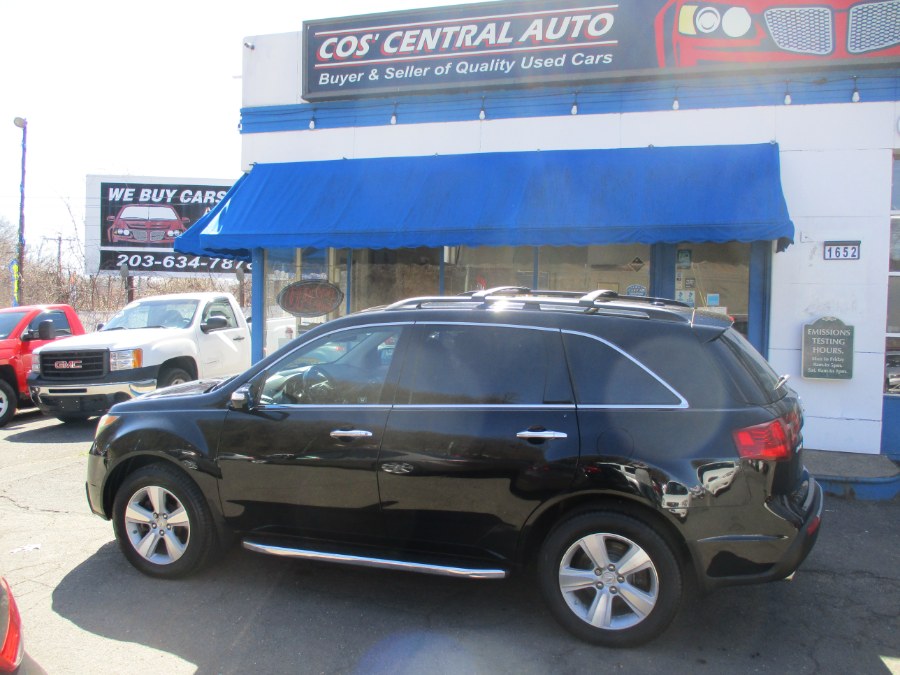 2011 Acura MDX AWD 4dr Tech/Entertainment Pkg, available for sale in Meriden, Connecticut | Cos Central Auto. Meriden, Connecticut