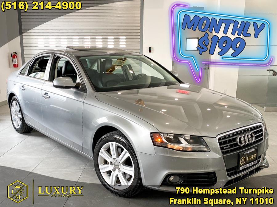 2011 Audi A4 4dr Sdn Auto quattro 2.0T Premium, available for sale in Franklin Square, New York | Luxury Motor Club. Franklin Square, New York