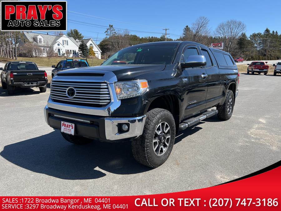 2014 Toyota Tundra 4WD Truck Double Cab 5.7L V8 6-Spd AT LTD (Natl), available for sale in Bangor , Maine | Pray's Auto Sales . Bangor , Maine