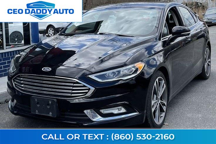 2017 Ford Fusion Titanium FWD, available for sale in Online only, Connecticut | CEO DADDY AUTO. Online only, Connecticut