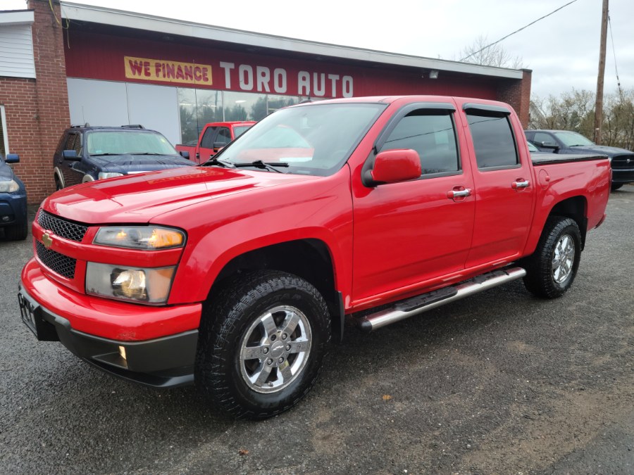 2011 Chevrolet Colorado 4WD Crew Cab 126.0" LT w/1LT, available for sale in East Windsor, Connecticut | Toro Auto. East Windsor, Connecticut