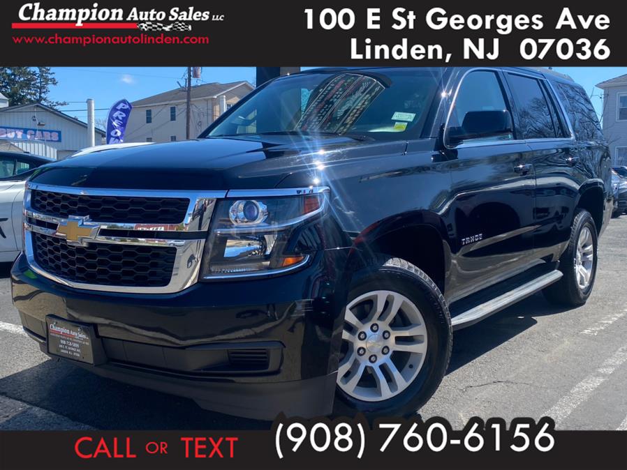 2017 Chevrolet Tahoe 4WD 4dr LT, available for sale in Linden, New Jersey | Champion Auto Sales. Linden, New Jersey