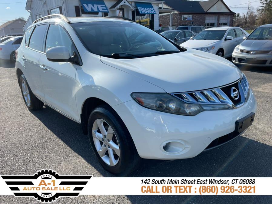 2009 Nissan Murano AWD 4dr SL, available for sale in East Windsor, Connecticut | A1 Auto Sale LLC. East Windsor, Connecticut