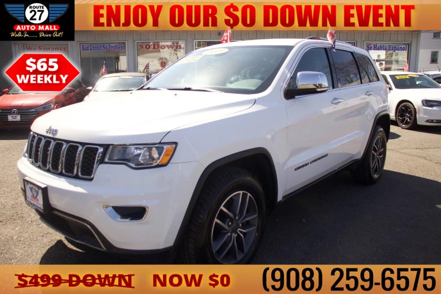2019 Jeep Grand Cherokee Limited 4x4, available for sale in Linden, New Jersey | Route 27 Auto Mall. Linden, New Jersey