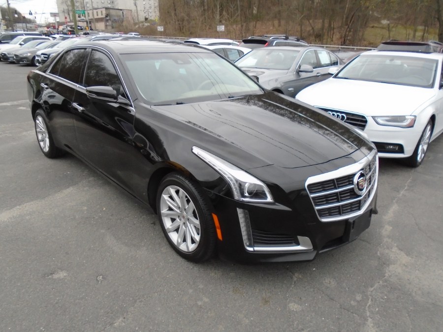2014 Cadillac CTS Sedan 4dr Sdn 2.0L Turbo Luxury AWD, available for sale in Waterbury, Connecticut | Jim Juliani Motors. Waterbury, Connecticut