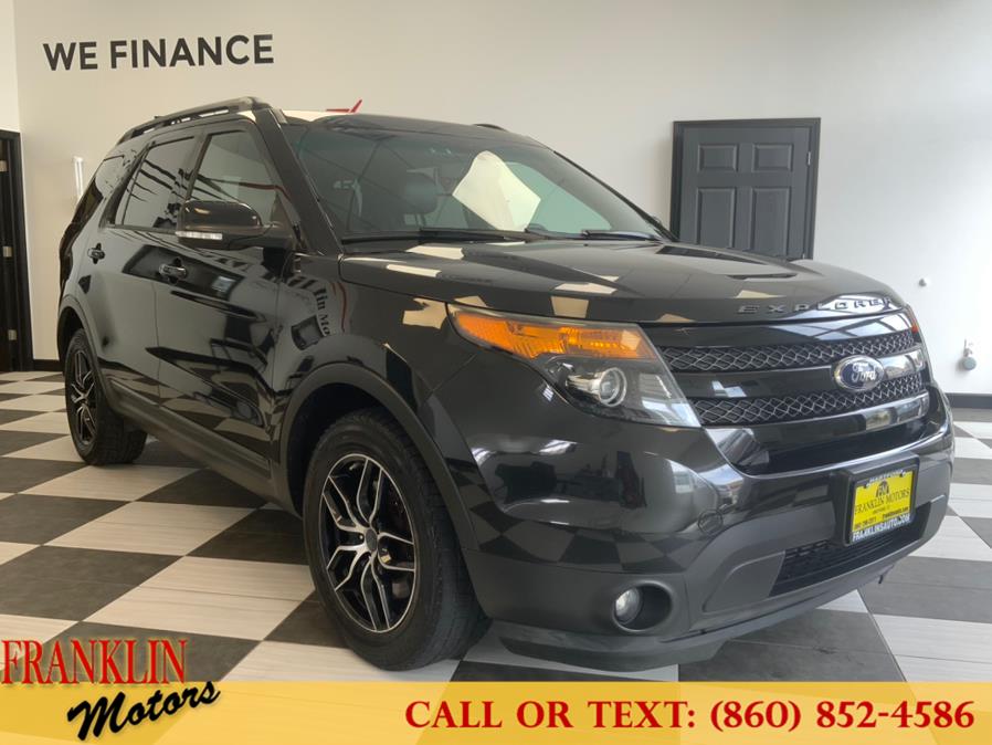 2015 Ford Explorer 4WD 4dr Sport, available for sale in Hartford, Connecticut | Franklin Motors Auto Sales LLC. Hartford, Connecticut