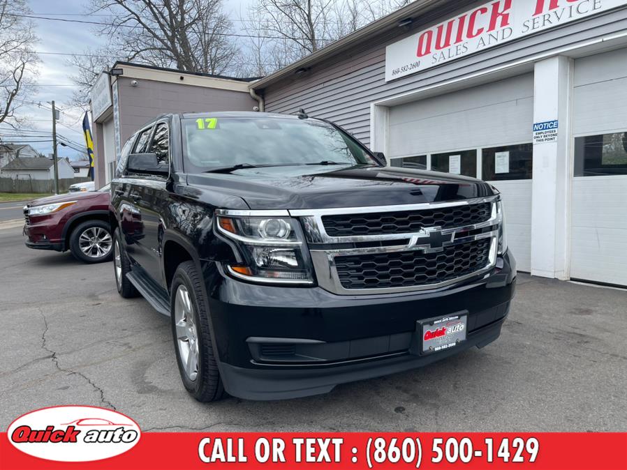 2017 Chevrolet Tahoe 4WD 4dr LT, available for sale in Bristol, Connecticut | Quick Auto LLC. Bristol, Connecticut