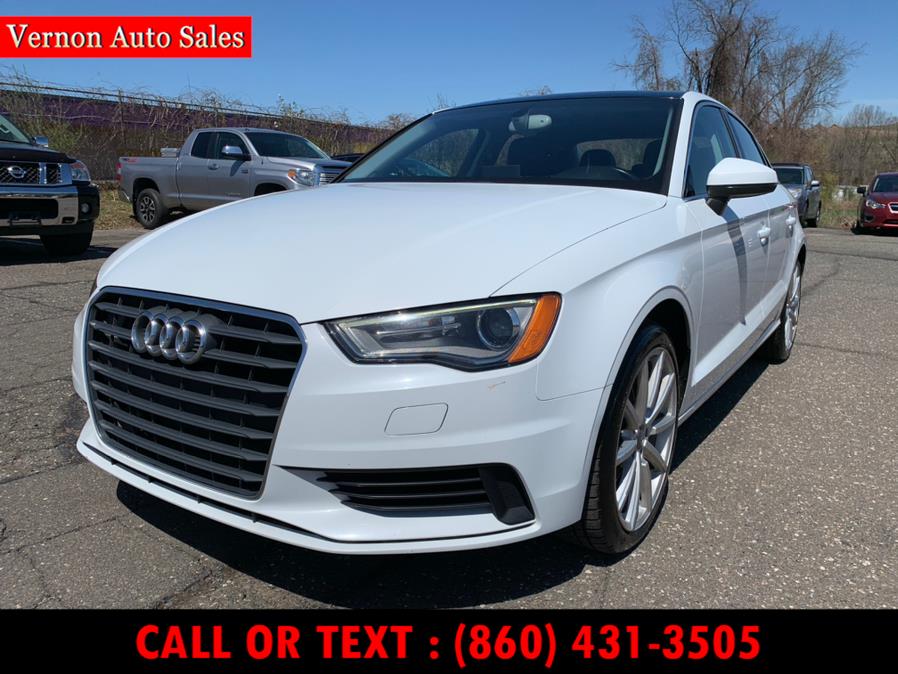 2015 Audi A3 4dr Sdn FWD 1.8T Premium Plus, available for sale in Manchester, Connecticut | Vernon Auto Sale & Service. Manchester, Connecticut