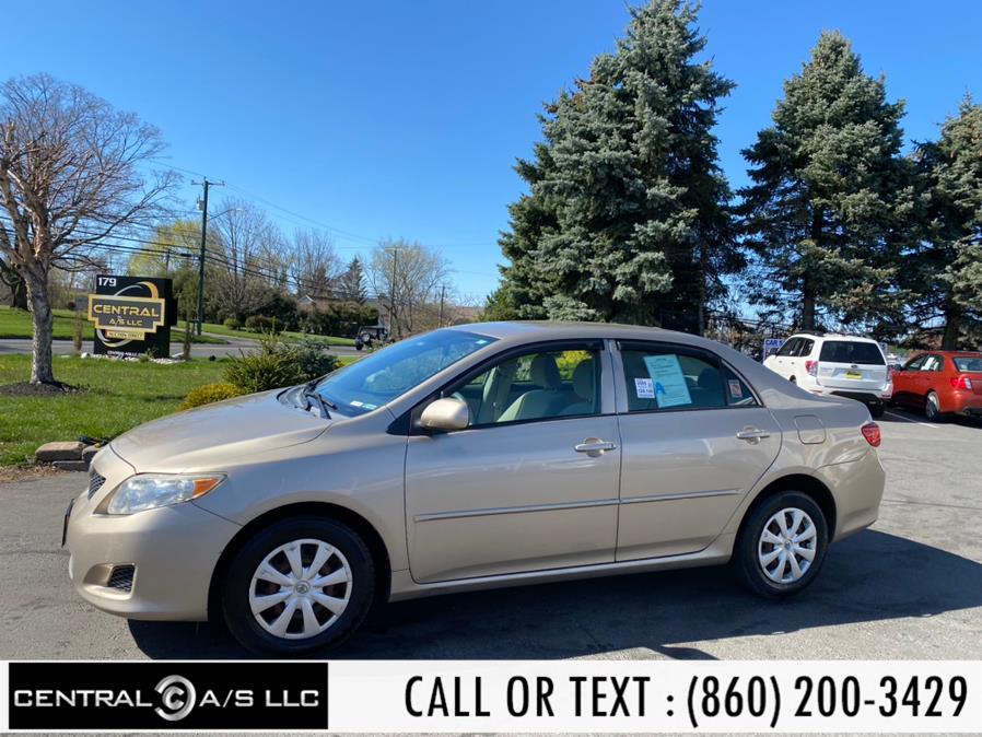2009 Toyota Corolla 4dr Sdn Auto S (Natl), available for sale in East Windsor, Connecticut | Central A/S LLC. East Windsor, Connecticut
