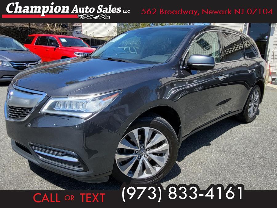 2014 Acura MDX SH-AWD 4dr Tech/Entertainment Pkg, available for sale in Newark , New Jersey | Champion Used Auto Sales 2. Newark , New Jersey