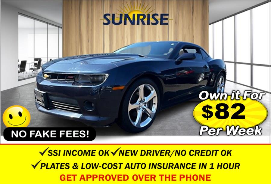 2014 Chevrolet Camaro LT w/2TL  RS Pack. LOW MILES!, available for sale in Rosedale, New York | Sunrise Auto Sales. Rosedale, New York