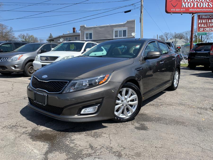 2015 Kia Optima 4dr Sdn EX, available for sale in Springfield, Massachusetts | Absolute Motors Inc. Springfield, Massachusetts