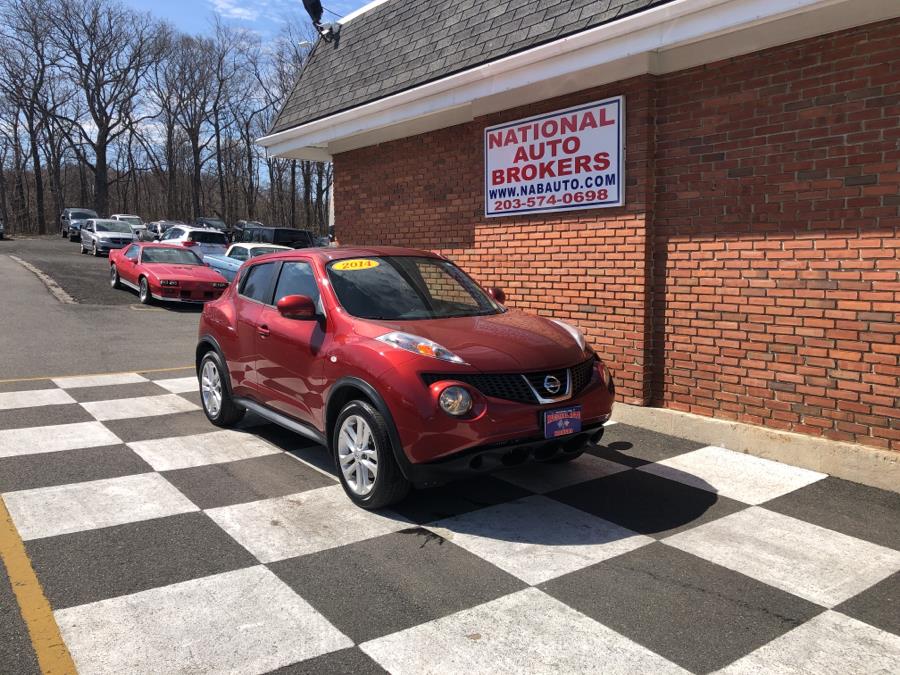 2014 Nissan JUKE 5dr Wgn CVT SV AWD, available for sale in Waterbury, Connecticut | National Auto Brokers, Inc.. Waterbury, Connecticut