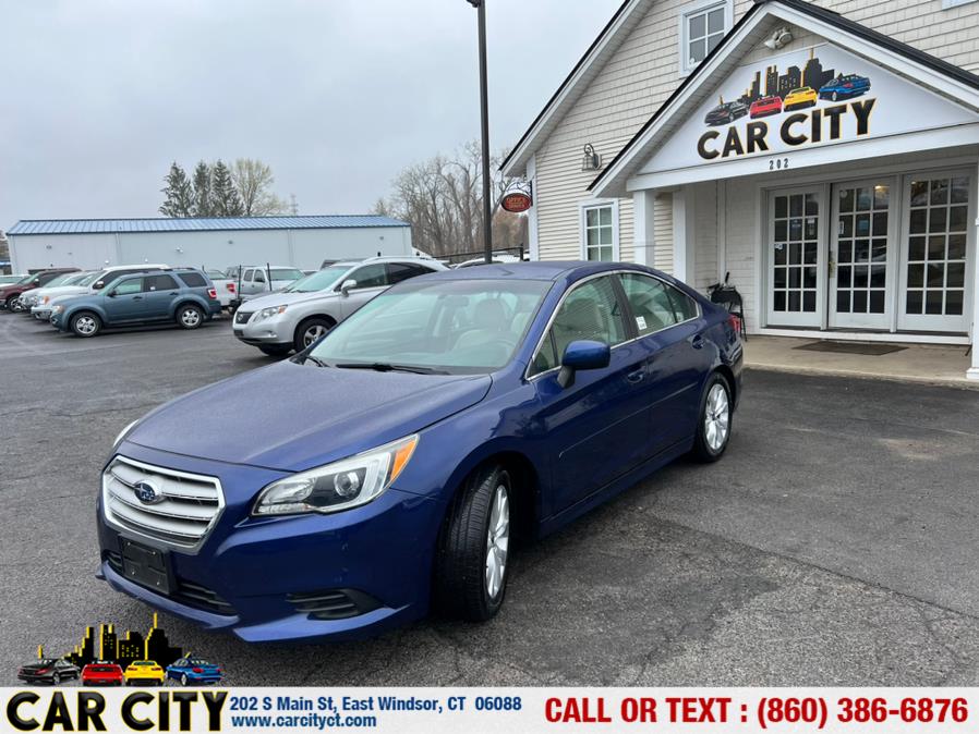 2015 Subaru Legacy 4dr Sdn 2.5i Premium PZEV, available for sale in East Windsor, Connecticut | Car City LLC. East Windsor, Connecticut