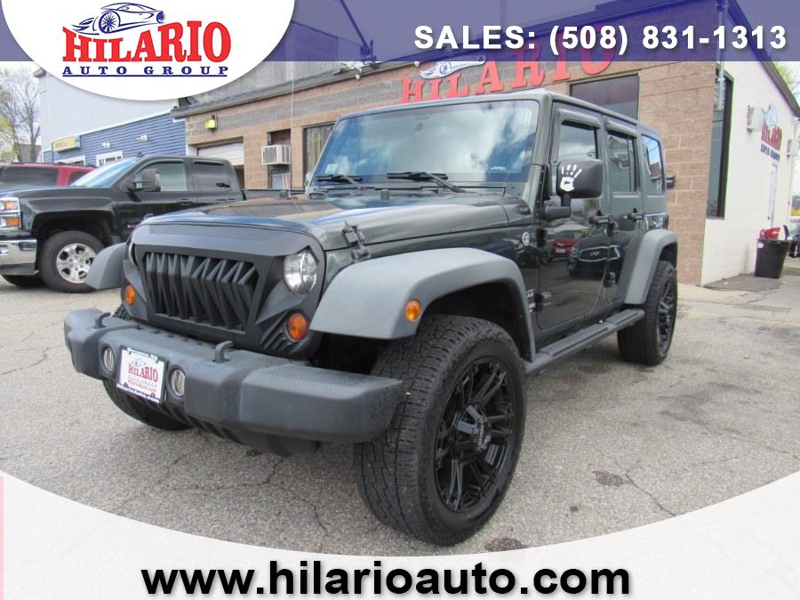 2011 Jeep Wrangler Unlimited Sport, available for sale in Worcester, Massachusetts | Hilario's Auto Sales Inc.. Worcester, Massachusetts