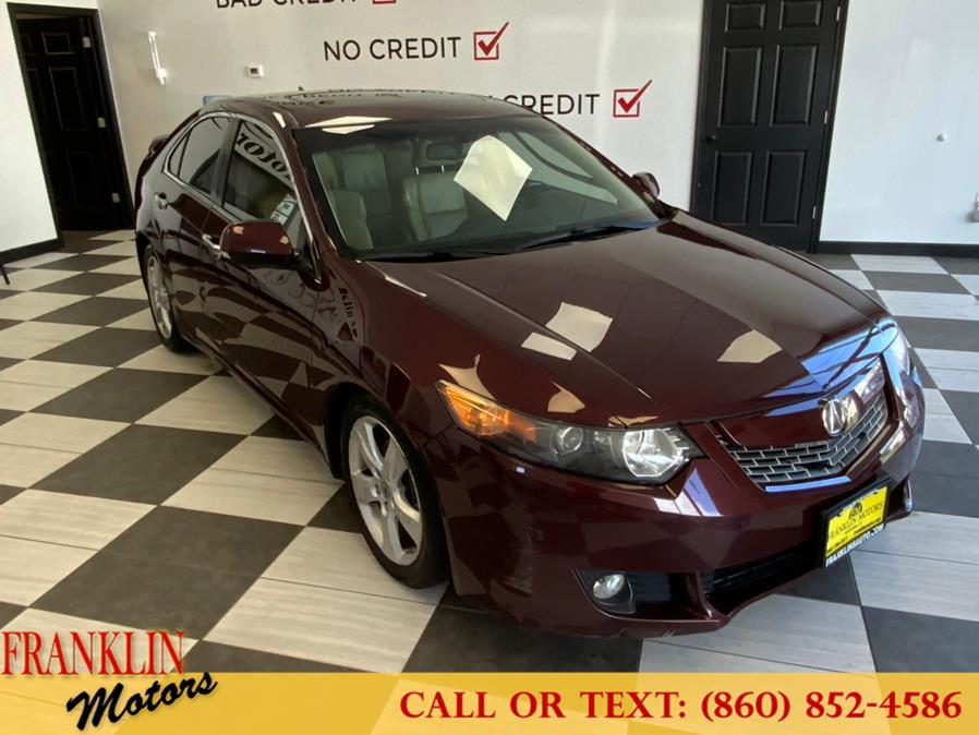 2010 Acura TSX 4dr Sdn I4 Auto, available for sale in Hartford, Connecticut | Franklin Motors Auto Sales LLC. Hartford, Connecticut