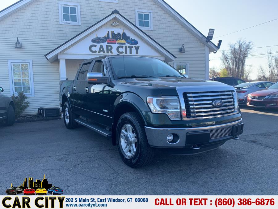 2013 Ford F-150 4WD SuperCrew 145" Lariat, available for sale in East Windsor, Connecticut | Car City LLC. East Windsor, Connecticut