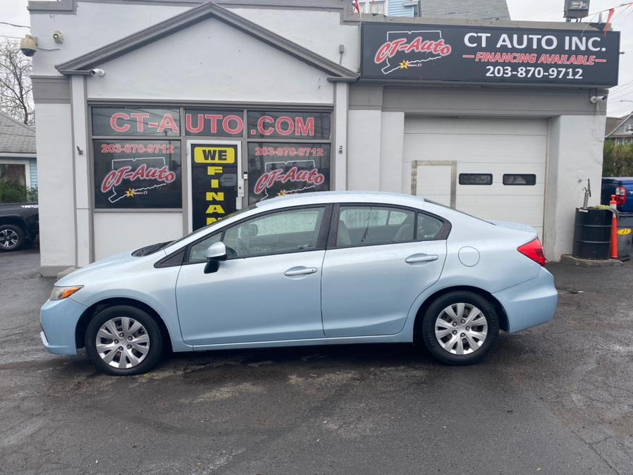 2012 Honda Civic Sdn 4dr Auto LX, available for sale in Bridgeport, Connecticut | CT Auto. Bridgeport, Connecticut
