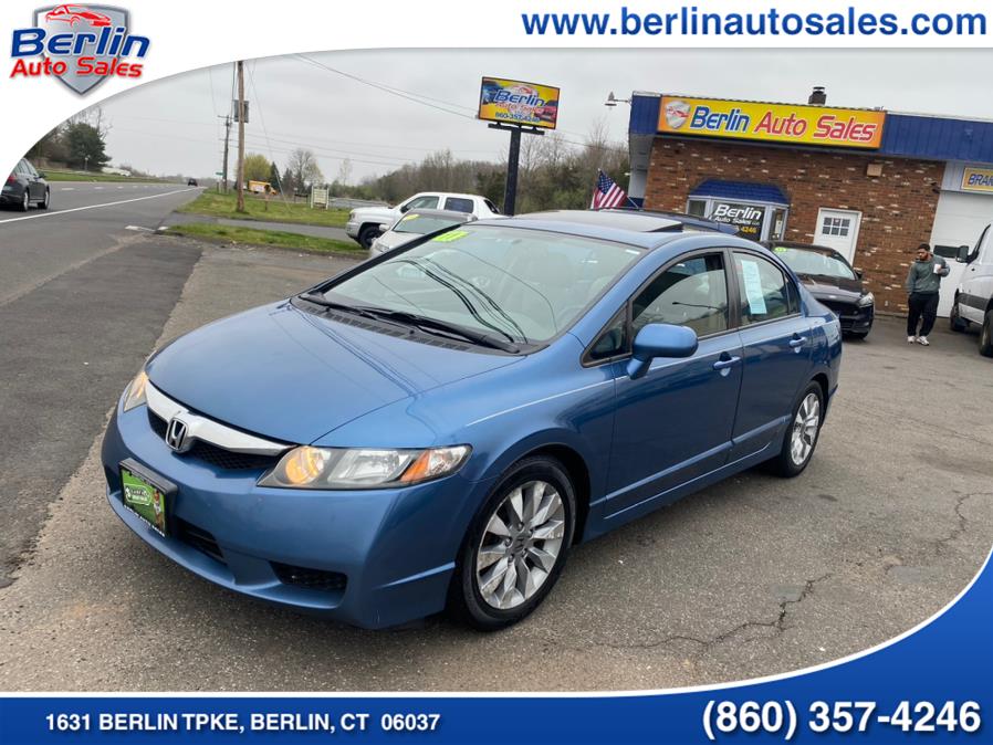 2011 Honda Civic Sdn 4dr Auto EX, available for sale in Berlin, Connecticut | Berlin Auto Sales LLC. Berlin, Connecticut