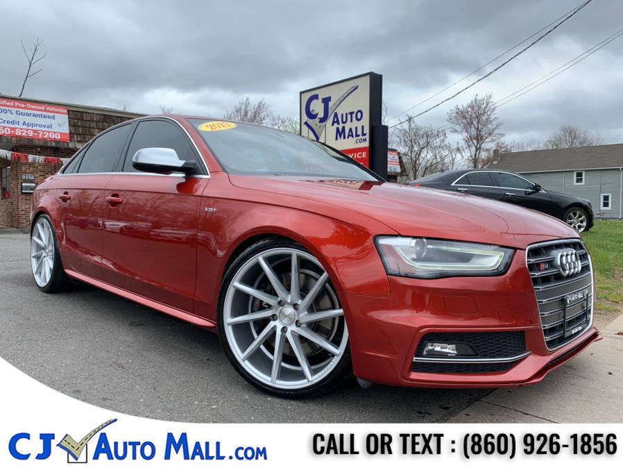 2013 Audi S4 4dr Sdn S Tronic Premium Plus, available for sale in Bristol, Connecticut | CJ Auto Mall. Bristol, Connecticut