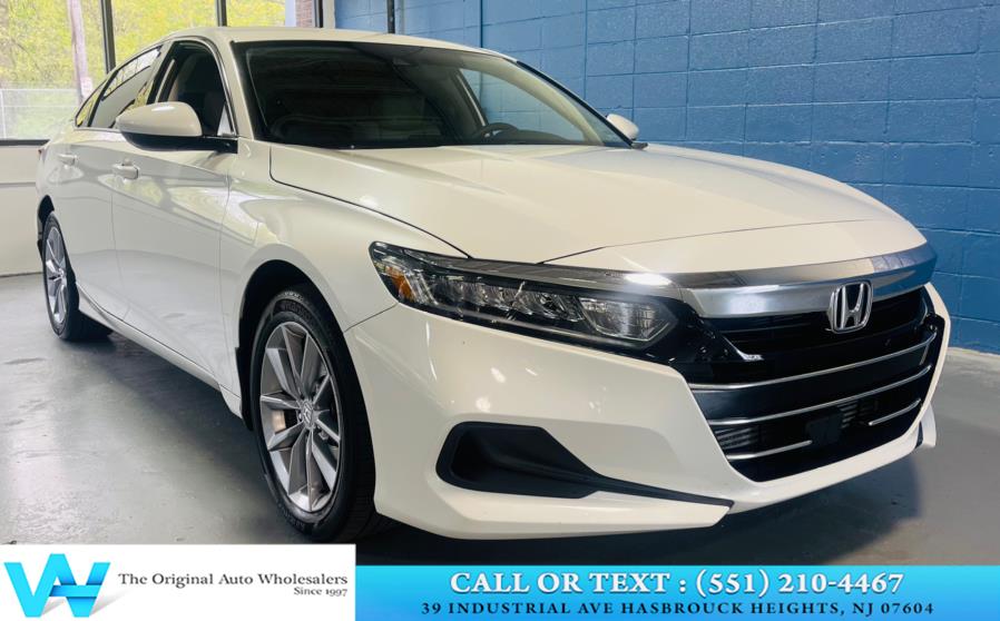 2021 Honda Accord Sedan LX 1.5T CVT, available for sale in Lodi, New Jersey | AW Auto & Truck Wholesalers, Inc. Lodi, New Jersey